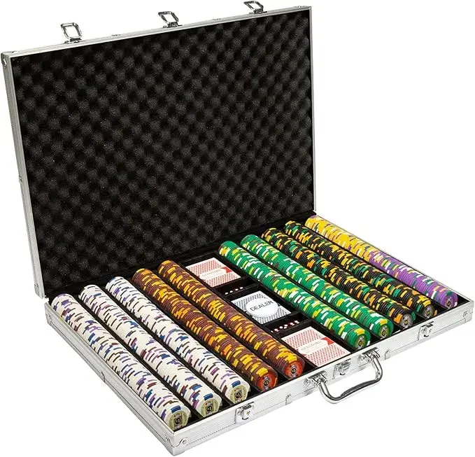 Brybelly Poker Chip Set（クレイコンポジット製） - ポーカーチップおすすめ｜8,000円前後（300枚セット）